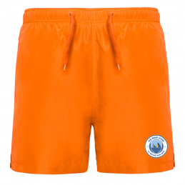 Short de bain - Orange Fluo