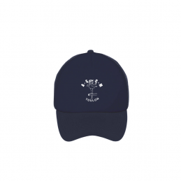 Casquette bubble bleu marine